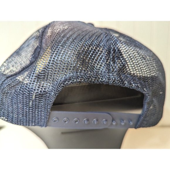 Kneisel's Speed Sport Race Track  Trucker 1980's Collector Snap Mesh Hat Blue - Picture 4 of 7